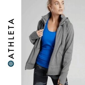 Athleta Triumph Hoodie - Medium - Gray